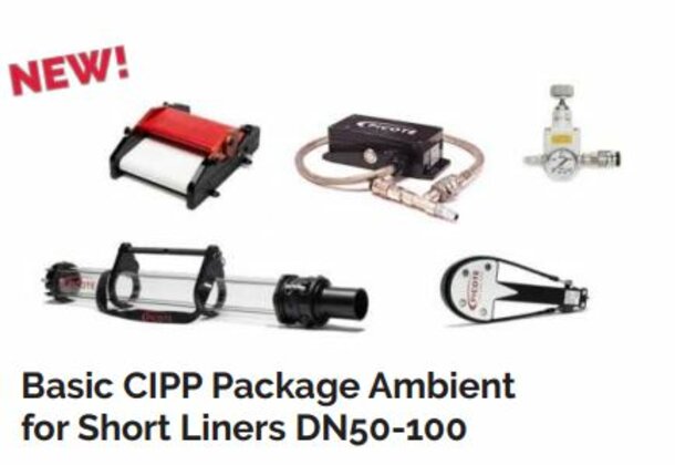 Basic CIPP Package Ambient for Short Liners DN50-100