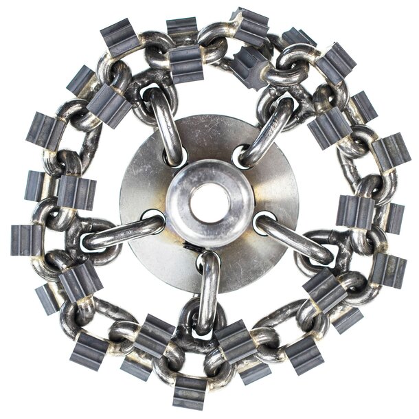 Cyclone Premium Kettenschleuder DN125 - 8mm Welle