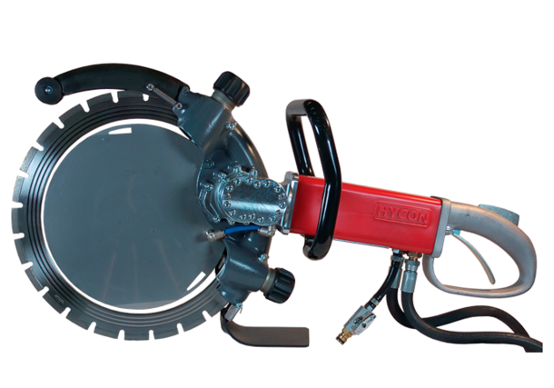 HRS - hydraulically driven ring cut-off grinder, ring diameter 400 mm