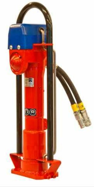 Hydraulic pile driver / pile driver Dmax = 130mm