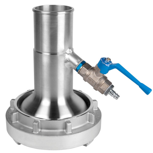 Inversion Head 100mm with Steam Connection