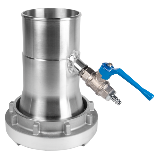 Inversion Head 150mm with Steam Connection