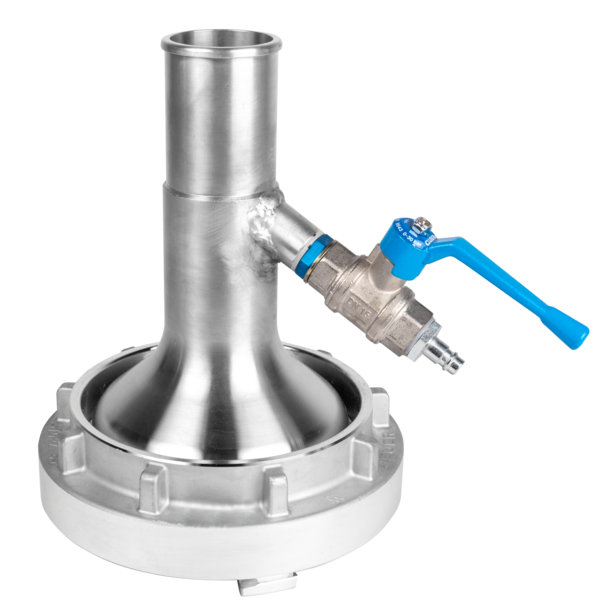 Inversion Head 75mm with Steam Connection