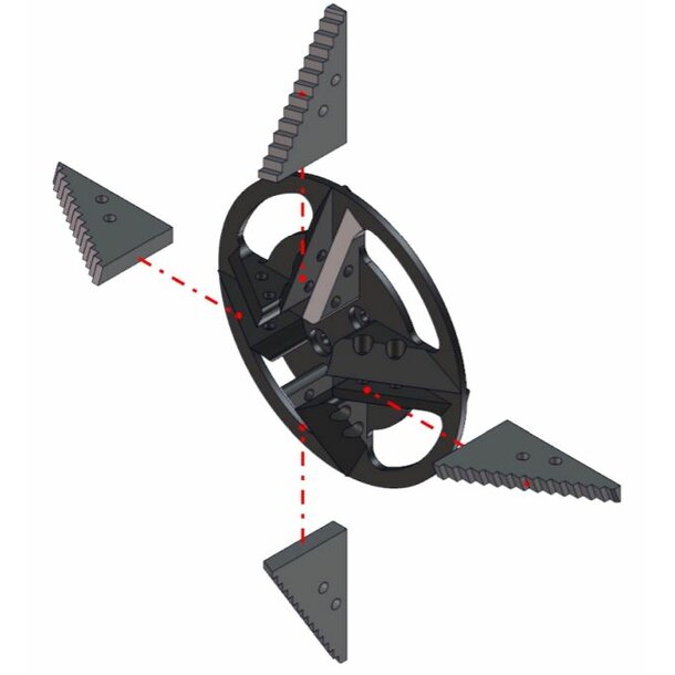 Front Drill Head Blade DN225