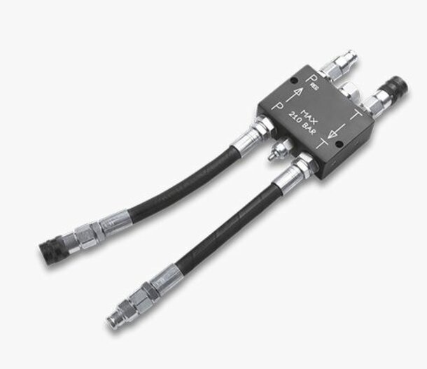 4-Wege-Ventil mit 3 Positionen