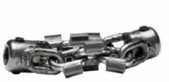 DN70, 6mm two chains without carbide (PVC model)