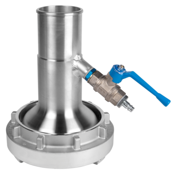 Inversion Head 100mm with Steam Connection