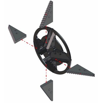 Front Drill Head Spare Part